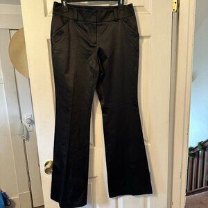 Women's Macy's INC Black dress pants with "sateen" look.  Size 6.  NWT.